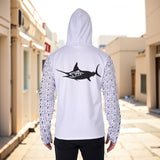Eco-friendly All-Over Print Men's Masked Hoodie
