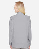 Women's Micro-Stripe Quarter Zip Pullover