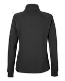 Women's Waffle Cross-Neck Long Sleeve Pullover