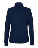 Women's Waffle Cross-Neck Long Sleeve Pullover