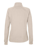 Women's Waffle Cross-Neck Long Sleeve Pullover