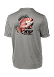 Snapper Performance Polyester Tee Concrete