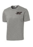 Snapper Performance Polyester Tee Concrete