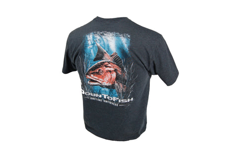 Red Drum Charcoal Tee