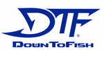 DTF Down To Fish Decal 24"