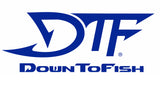 DTF Down To Fish Decal 10.5"