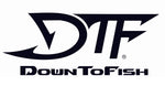 DTF Down To Fish Decal 24"