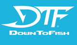 DTF Down To Fish Decal 24"
