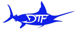 12" Marlin DTF Decal